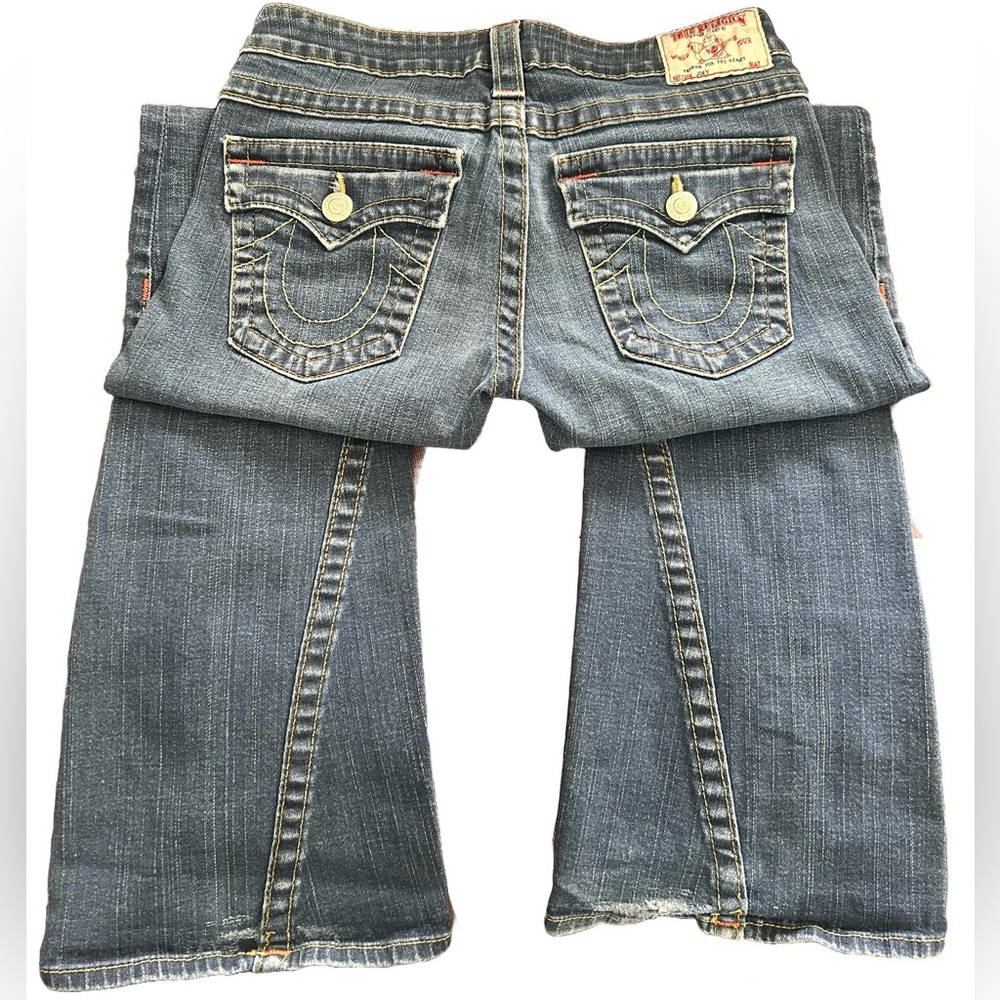 (SOLD) True Religion Joey Flare Skinny Jeans
